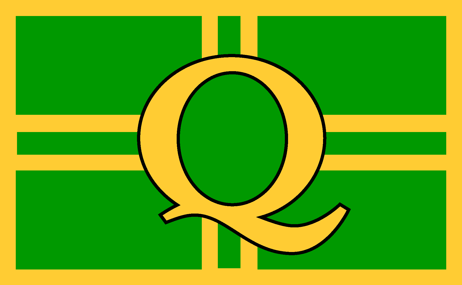 Flag Of Queenstown, Maryland Logo Vector Logo